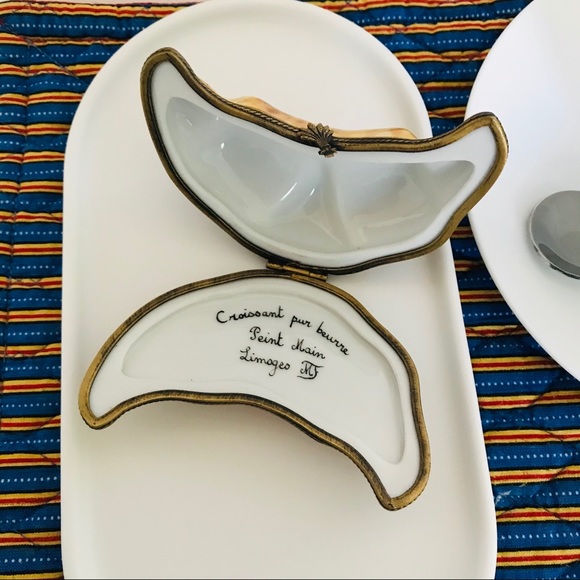 NEW Limoges Croissant Box Collectible RARE NEW WITHOUT TAGS - Picture 14 of 15
